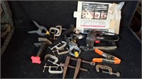 Craftsman electric stapler/nailer, metal clamps