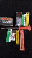 Remington power fasteners, Hitachi, tool shop
