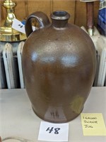 One Gallon Swank Stoneware Jug - 11"