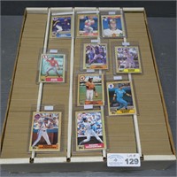 Various 87' Topps Baseball Cards