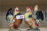 ROYAL COPLEY ROOSTER DEORATIONS