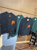 4 vintage child’s Princeton sweaters wool