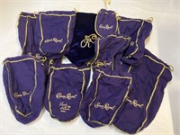 Crown Royal Pouches in different sizes
