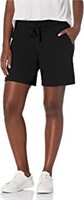 Hanes Women's Jersey Short, Black, XXL