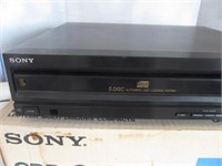 Sony CDP-C401 CD Changer 5 Disc Stereo Component