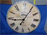 Large Decorative Wall Clock