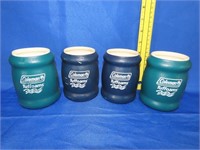 4 Coleman Koozies