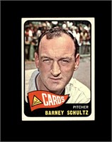 1965 Topps #28 Barney Schultz EX to EX-MT+