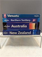 Vintage Lonely Planet Travel Books Down Under