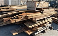 Large Quantity of Hardwood Flooring, Misc.