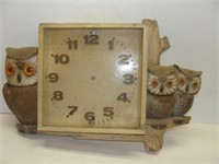 Owl Clock with no works/clock