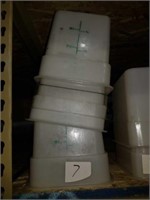 4 measuring bins