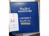 1984 Bluebird Wonderlodge owner's manual
