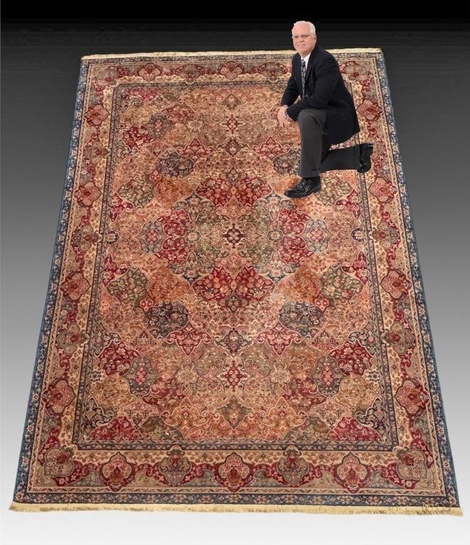 ESTATE ORIENTAL KARASTAN CARPET  7" 9" x 12'