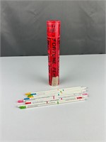 Vintage Fortune Pencils