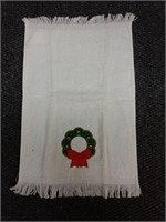 Vintage Cannon holiday finger towel 11" x 17.5"