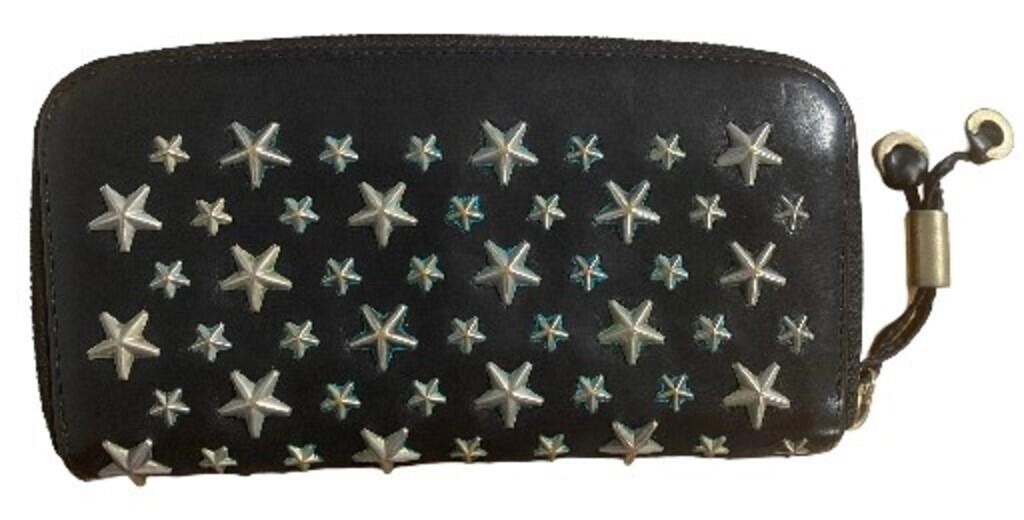 Jimmy Choo Star Studded Long Wallet