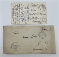 WW2Letter & Postcard Written By Soldiers To Family