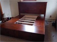 King Size Bed Set & Dresser