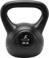 ProsourceFit Vinyl plastic kettlebell 25lb