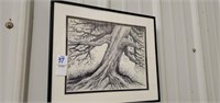 Sally Stewart tree sketch