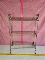 Vntg metal plant stand