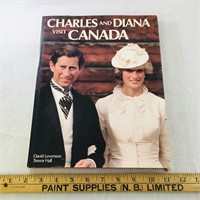 Charles & Diana Visit Canada 1983 Book
