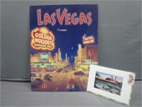Las Vegas / Bonanza Airlines Metal Sign & New