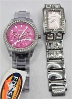 Fossil Watches with Pink Faces
