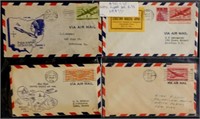 USA 800+ FLIGHT COVERS USED AVE-VF