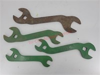 4 John Deere wrenches - 50, 51, 52, 53