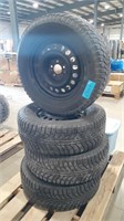 (4) Champiro 245/65 R17 Snow Tires W/ Rims