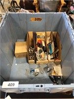 Storage Tote w/ Phone Plugs & Other