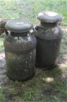 2 MILK CANS