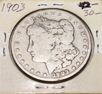 1903 SILVER MORGAN DOLLAR