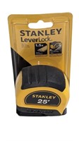 New Stanley 25' Lever Lock Measure Tape