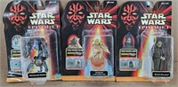 3pc Star Wars CommTech Chip Action Figures