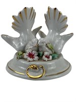 Capodimonte Dove and Roses Figurine
