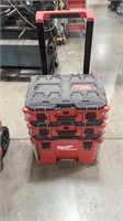 MILWAUKEE 3 TIER PACKOUT CONTAINER 21" X 16" X 27"