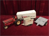 2 Trailers, Semi Trailer & Tractor (As Is)