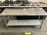 Stainless Steel Table 72 x 35 x 24