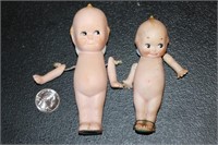 2 Jointed Kewpie Babies