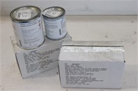 (2) NEW GREEN EPOXY PAINT KITS