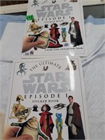 2 Star Wars sticker books