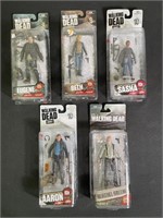 WALKING DEAD Eugene, Beth, Sasha…Figures NIB (5)