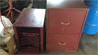 2 Draw File Cabinet/ Box Fan & More