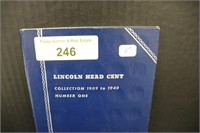 1909-1940 Lincoln Head Cents Book