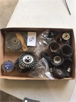 Flat of wire wheel brushes