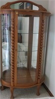 China Cabinet (57 3/4" to top shelf, 65" to the to