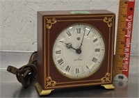 Seth Thomas electric table clock, note